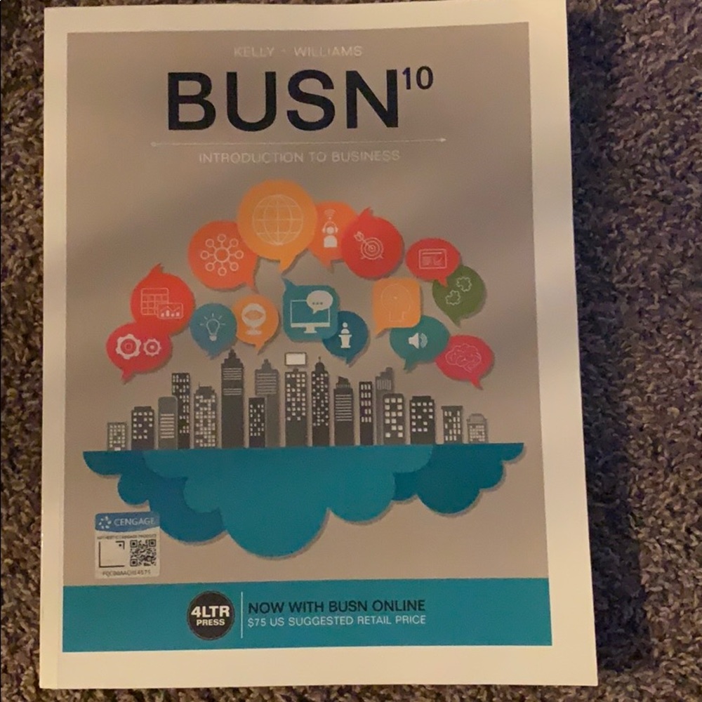 BUSN Introduction to business textbook